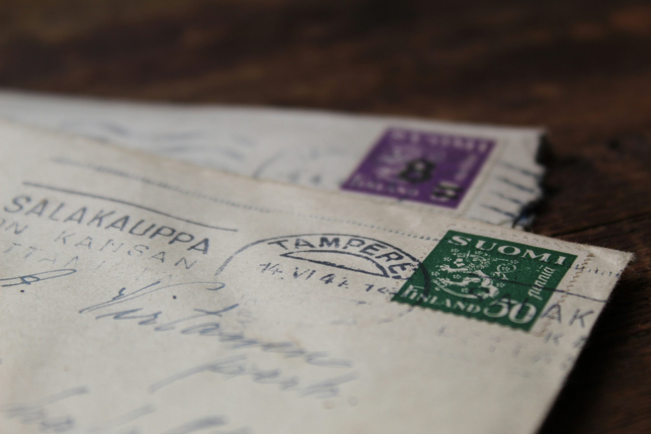 old envelope scaled